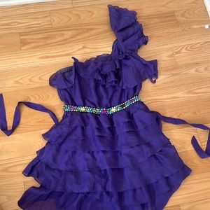 Bebe Purple Dress